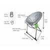 Impact Canopy Luna Folding Chair, Grey 460050013